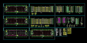 CAD图纸资源全解析 从厂房结构到别墅家装的数字化设计指南